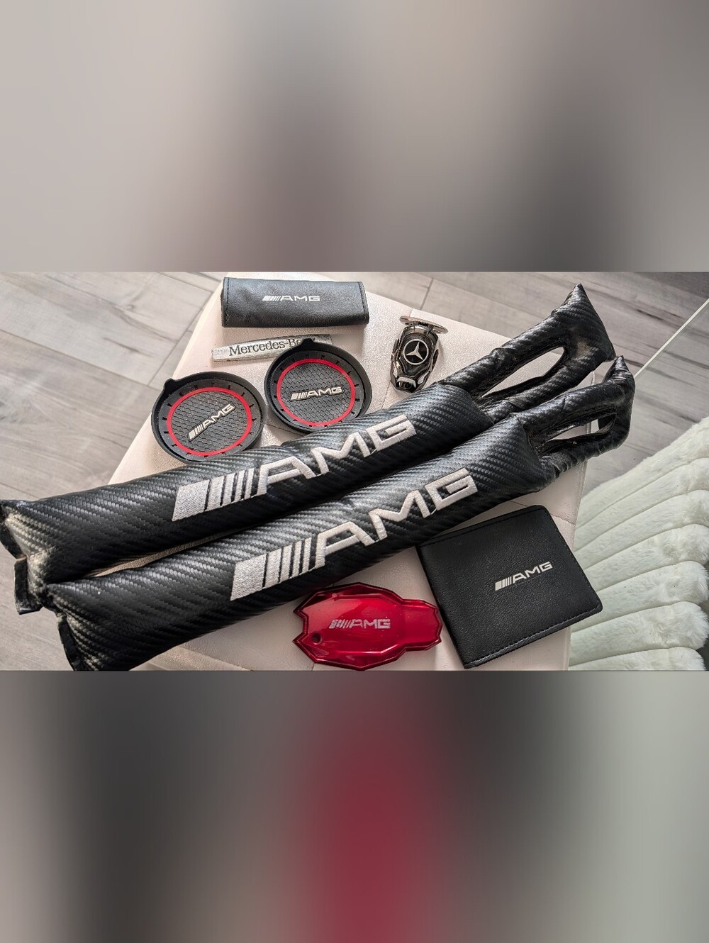 Mercedes Benz AMG Car Accessories Lot
